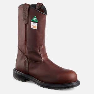 Red Wing 11-inch CSA Safety Toe Pull-On Boot | AGHZMBT-90