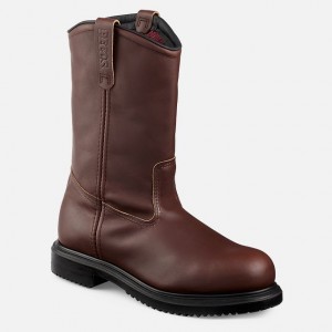 Red Wing 11-inch Insulated Safety Toe Pull-On Boot Nere | TAVFNPY-83