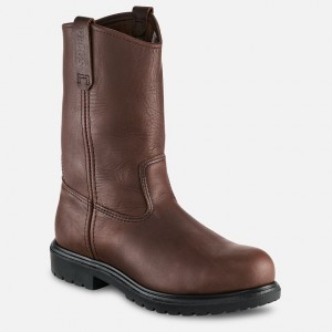 Red Wing 11-inch Safety Toe Pull-On Boot | TIWGAFU-23