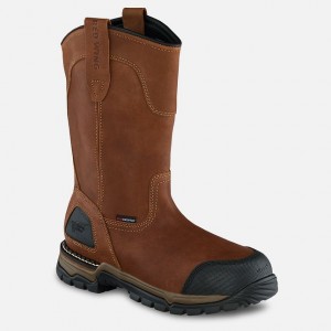 Red Wing 11-inch Waterproof Safety Toe Pull-On Boot Rosse | DOJEVNR-16