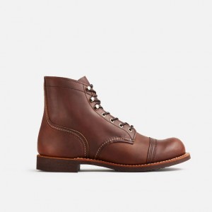Red Wing 6-Inch Boot in Amber Harness Leather | QBCDPAG-32