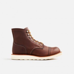 Red Wing 6-Inch Boot in Amber Harness Leather | QLFRSVI-96
