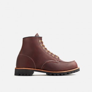 Red Wing 6-Inch Boot in Briar Oil Slick Leather | VKYGUET-57