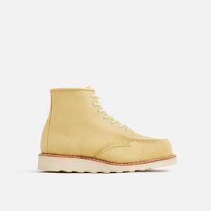 Red Wing 6-Inch Classic Short Boot in Butter Abilene Leather | UHZKCYD-87