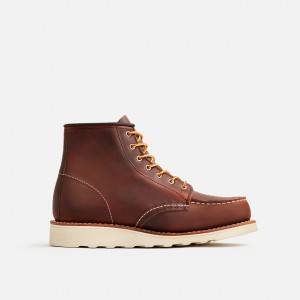 Red Wing 6-Inch Classic Short Boot in Copper Rough & Tough Leather | DUNRLKP-78