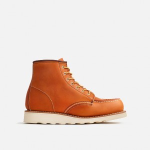Red Wing 6-Inch Classic Short Boot in Oro Legacy Leather | URJQGDS-78