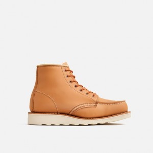 Red Wing 6-Inch Classic Short Boot in Tan Boundary Leather | DPOTNEV-29