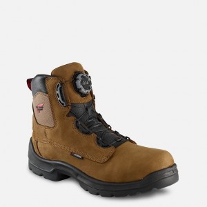Red Wing 6-inch BOA® Waterproof Safety Toe Boot Nere | APJNUDF-32