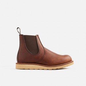 Red Wing 6-inch Classic Chelsea in Amber Harness Leather | NIPYXFW-15