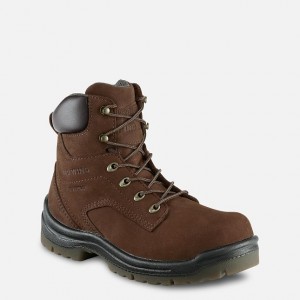 Red Wing 6-inch Insulated Waterproof Safety Toe Boot Marroni | ITADQPW-28
