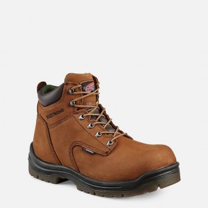 Red Wing 6-inch Insulated, Waterproof Safety Toe Boot Marroni | XIFJVAZ-72