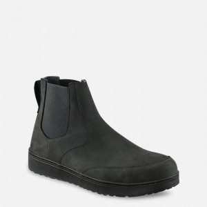 Red Wing 6-inch Safety Toe Chelsea Nere | QNRASOI-39