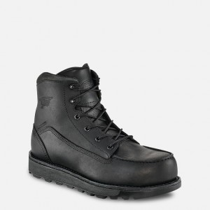 Red Wing 6-inch Waterproof Safety Toe Boot Nere | TBKALSX-93