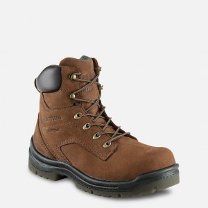 Red Wing 6-inch Waterproof Safety Toe Boot Marroni | MDFLAHE-97