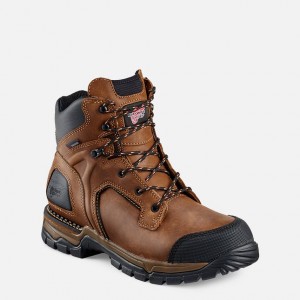 Red Wing 6-inch Waterproof Safety Toe Boot Rosse | LCEYMPB-85