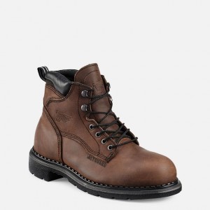 Red Wing 6-inch Waterproof Safety Toe Metguard Boot | KSMWBRF-76