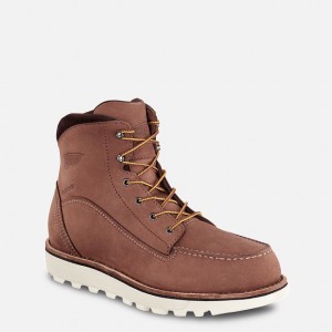 Red Wing 6-inch Waterproof Soft Toe Boot Crepe | HDIGQCF-05