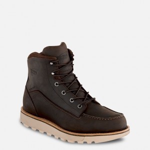 Red Wing 6-inch Waterproof Soft Toe Boot Tan | YEIRNSP-92