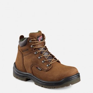 Red Wing 6-inch Waterproof Soft Toe Boot Marroni | OIVUDAN-72
