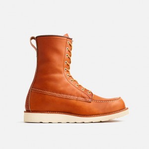 Red Wing 8-Inch Boot in Oro Legacy Leather | JDTSBVL-54
