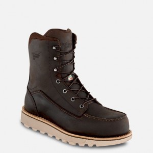 Red Wing 8-inch Waterproof CSA Safety Toe Boot Tan | JFLVBOE-80