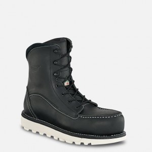Red Wing 8-inch Waterproof CSA Safety Toe Boot Crepe | DMGNIUS-08