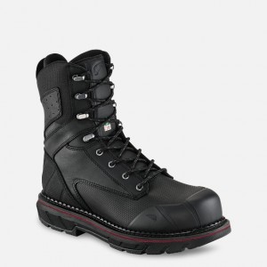 Red Wing 8-inch Waterproof CSA Safety Toe Boot Nere | NUWCSEB-50