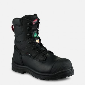 Red Wing 8-inch Waterproof CSA Safety Toe Boot Nere | OLZJAKT-54