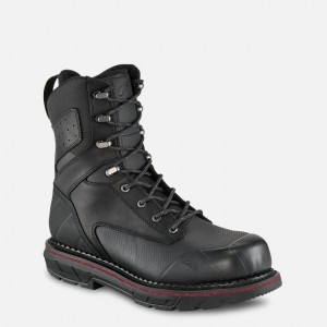 Red Wing 8-inch Waterproof Safety Toe Boot Nere | TDSIKWZ-86