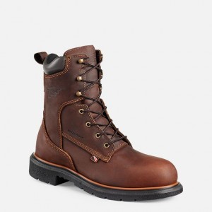 Red Wing 8-inch Waterproof Safety Toe Boot | JTNOFZU-89