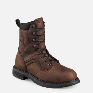 Red Wing 8-inch Waterproof Safety Toe Metguard Boot | DFQPZKB-58