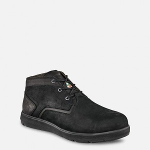 Red Wing CSA Safety Toe Chukka Nere | QCAMROZ-15