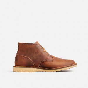 Red Wing Chukka in Copper Rough & Tough Leather | ZXRHBFI-10