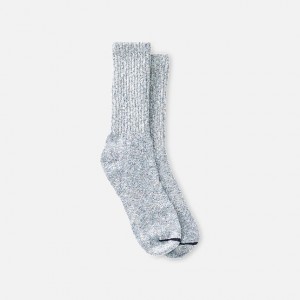 Red Wing Cotton Blend Ragg Crew Socks in Carolina Blue/Navy/White Cotton Blend | OZJNWBE-95