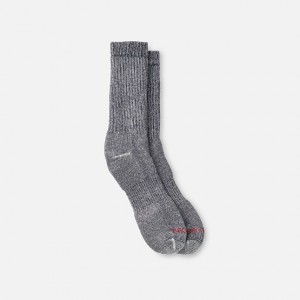 Red Wing Full Crew Socks in Charcoal | SLHWVTC-27