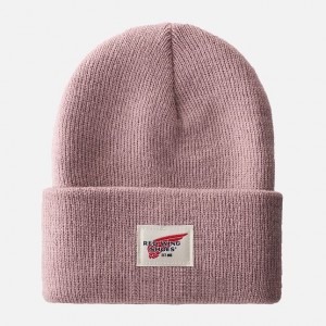 Red Wing Kids Cuffed Beanie Hat in Pale Rose | ZBOCAGX-95