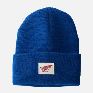 Red Wing Kids Cuffed Beanie Hat in Royal Blue | ZPHUQGM-86