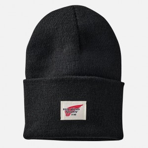 Red Wing Knit Watch Hat in Black | SVNJRWZ-51