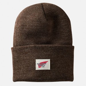 Red Wing Knit Watch Hat in Brown Heather | CLBVRIW-04