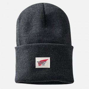 Red Wing Knit Watch Hat in Dark Gray Heather | NWRMLQI-87