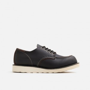 Red Wing Oxford in Black Prairie Leather | PNIDUWS-39