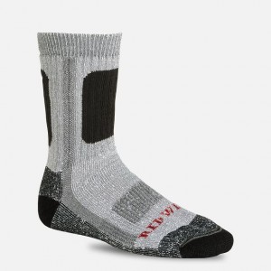 Red Wing Performance Crew Work Sock in Black | NDGYESL-82