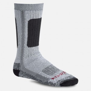 Red Wing Performance Mid-Calf Sock in Black | HNVPYQG-63