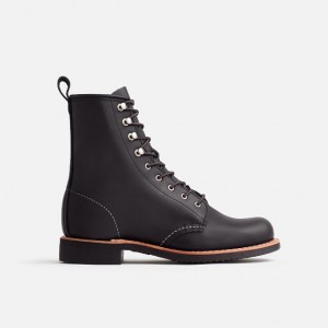 Red Wing Short Boot in Black Boundary Leather | ZTJRHWI-39