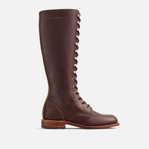 Red Wing Tall Boot in Mahogany Oro-iginal Leather | NSCARDX-93