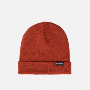 Red Wing Wool Hat in Rust | FCKRUZE-41